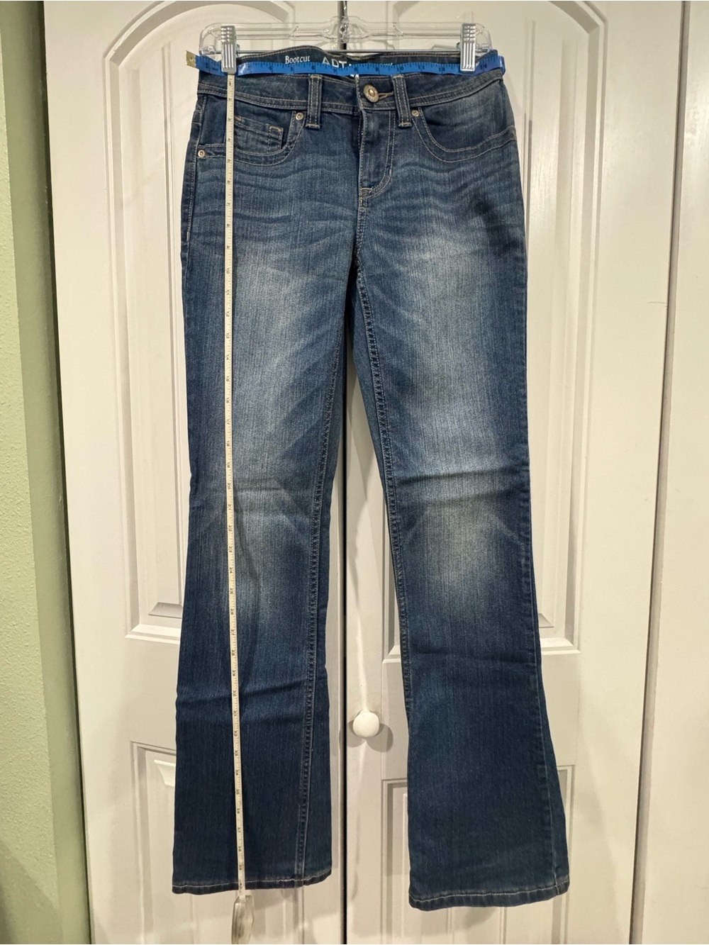 Apt. 9 Faded Blue Flare Jeans